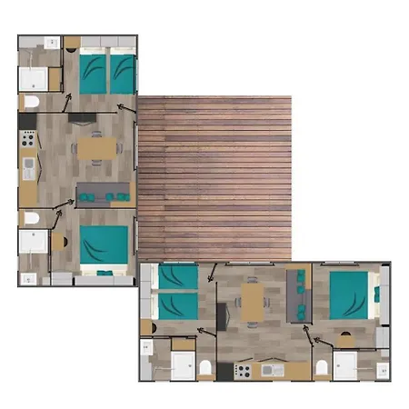 Κάμπινγκ Domaine Berrua - Maeva Selection 4*